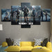 Tom Clancy's Rainbow Six Siege 5 Piece HD Multi Panel Canvas Wall Art Frame - Original Frame