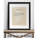 Quotes Book Page Wall Art Print - Original Frame