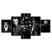 The Batman 5 Piece HD Multi Panel Canvas Wall Art Frame - Original Frame