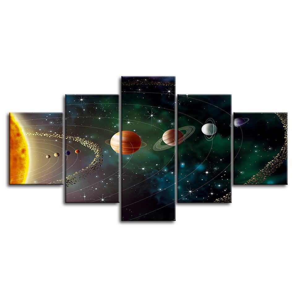 The Galaxy HD Multi Panel Canvas Wall Art Frame - Original Frame