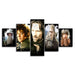 Lord Of The Rings 5 Piece HD Multi Panel Canvas Wall Art Frame - Original Frame