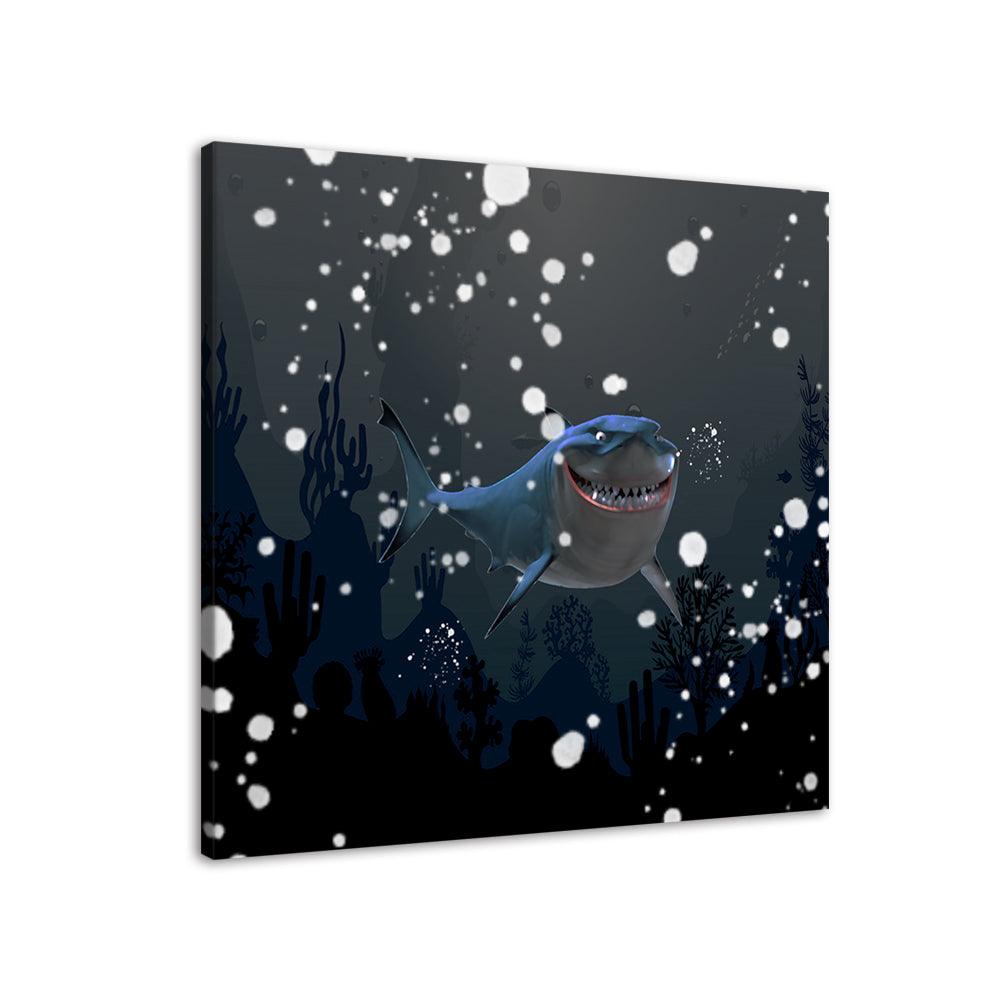 Bruce Nemo Movie 1 Piece HD Multi Panel Canvas Wall Art Frame - Original Frame