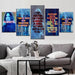 The Magic Of Harry Potter 5 Piece HD Multi Panel Canvas Wall Art Frame - Original Frame