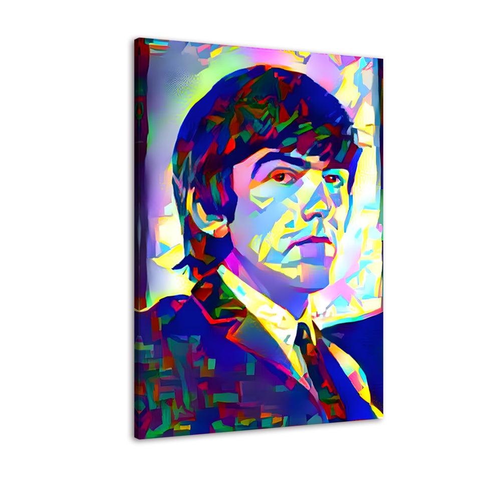 Abstract Beatles 1 Piece HD Multi Panel Canvas Wall Art Frame - Original Frame