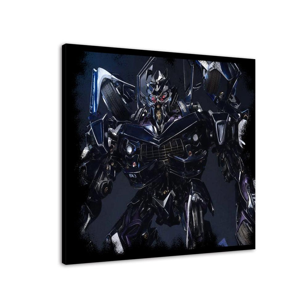 Megatron Transformers 1 Piece HD Multi Panel Canvas Wall Art Frame - Original Frame