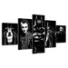 The Batman 5 Piece HD Multi Panel Canvas Wall Art Frame - Original Frame