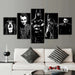 Batman Returns 5 Piece HD Multi Panel Canvas Wall Art Frame - Original Frame