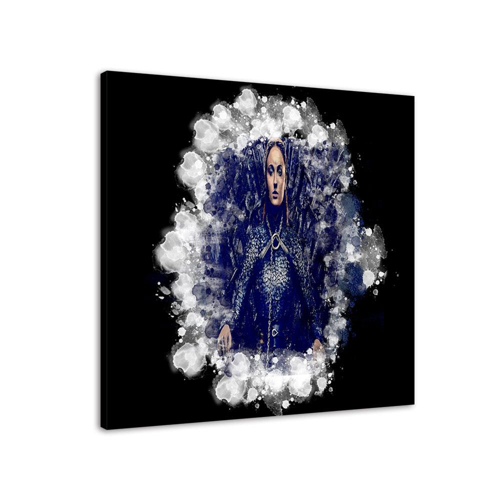 Sansa Stark 1 Piece HD Multi Panel Canvas Wall Art Frame - Original Frame