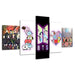 BTS 5 Piece HD Multi Panel Canvas Wall Art Frame - Original Frame