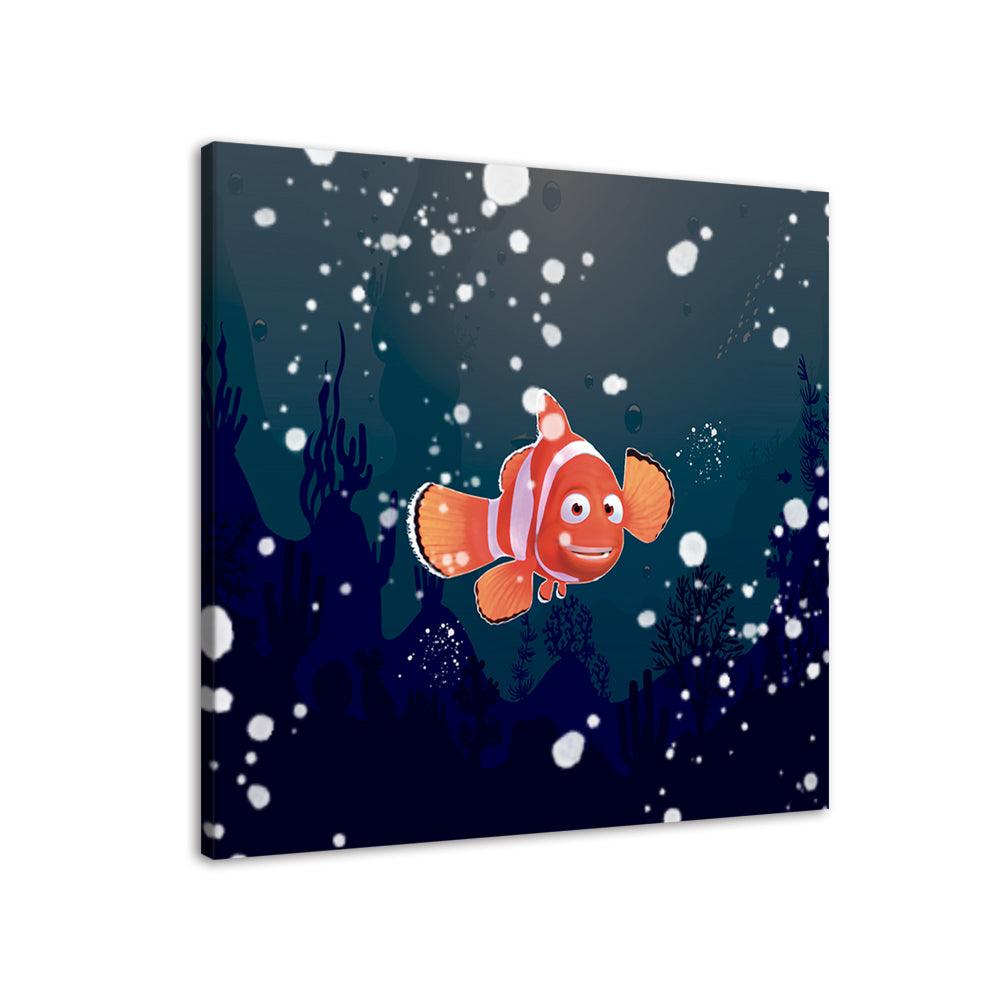 Marlin Finding Nemo 1 Piece HD Multi Panel Canvas Wall Art Frame - Original Frame