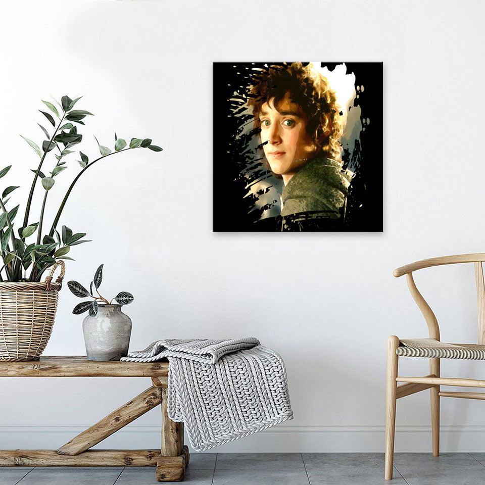 Bilbo Bolsón 1 Piece HD Multi Panel Canvas Wall Art Frame - Original Frame