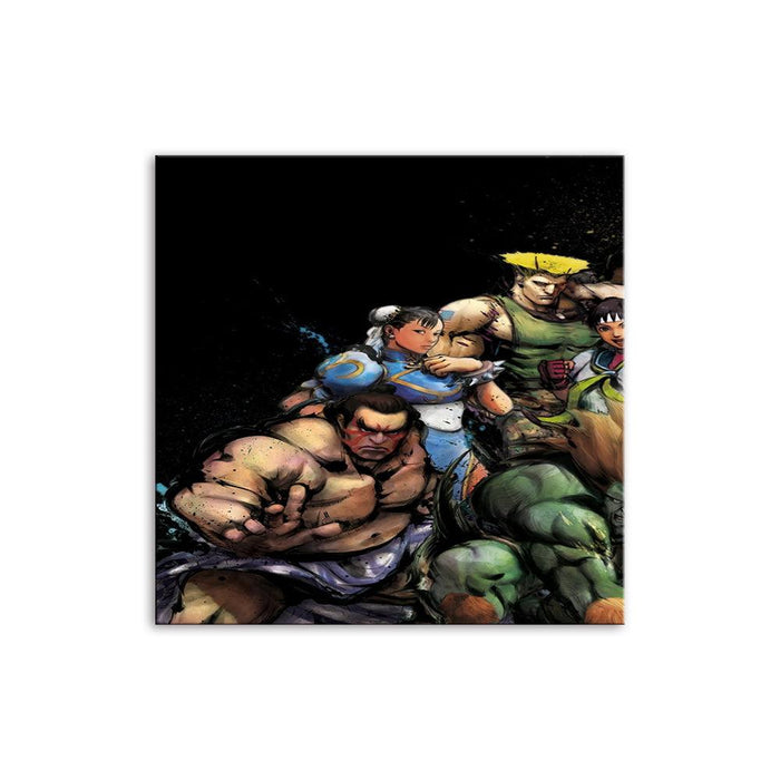 Cartoon Fighter Team 1 Piece HD Multi Panel Canvas Wall Art Frame - Original Frame