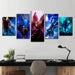 DOTA 5 Piece HD Multi Panel Canvas Wall Art Frame - Original Frame