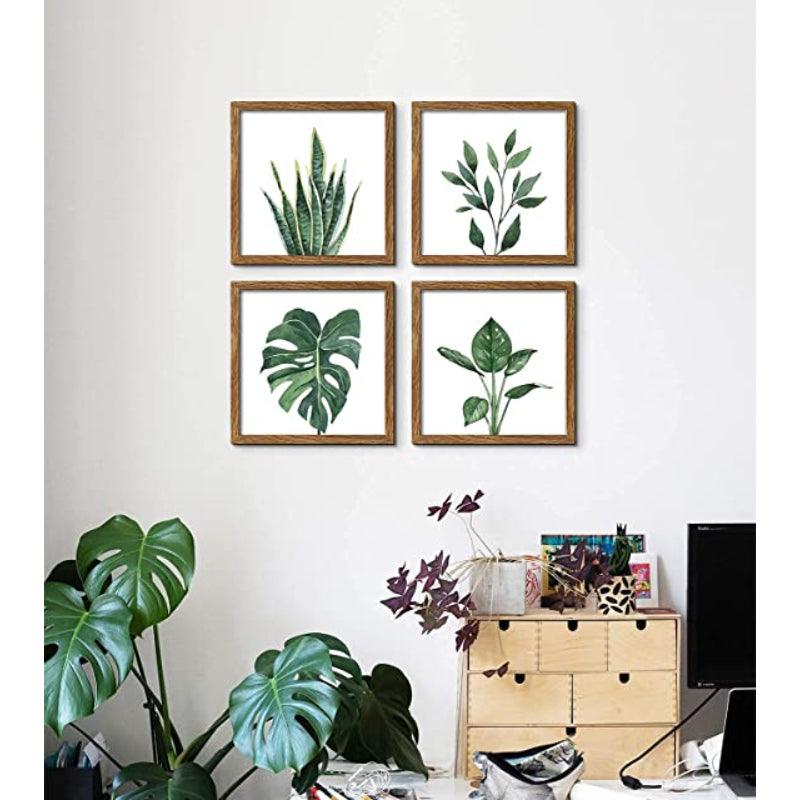 4 Panels Botanical Picture Frame Set For Wall Art Décor - Original Frame