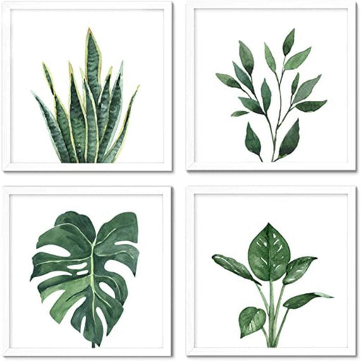 4 Panels Botanical Picture Frame Set For Wall Art Décor - Original Frame