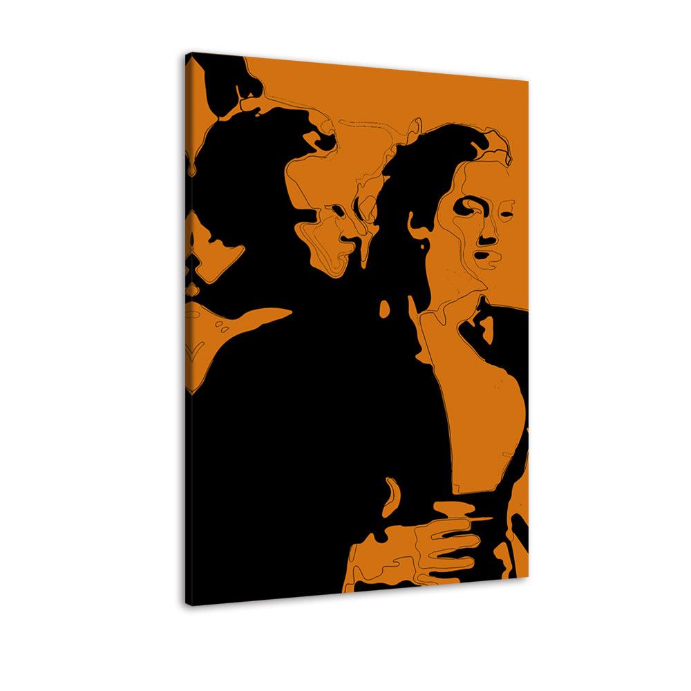 Orange Portrait Titanic 1 Piece HD Multi Panel Canvas Wall Art Frame - Original Frame