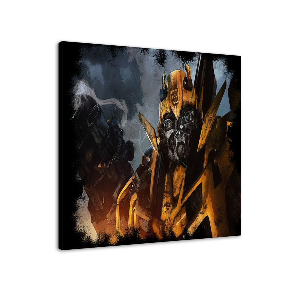 Bumblebee Transformers 1 Piece HD Multi Panel Canvas Wall Art Frame - Original Frame