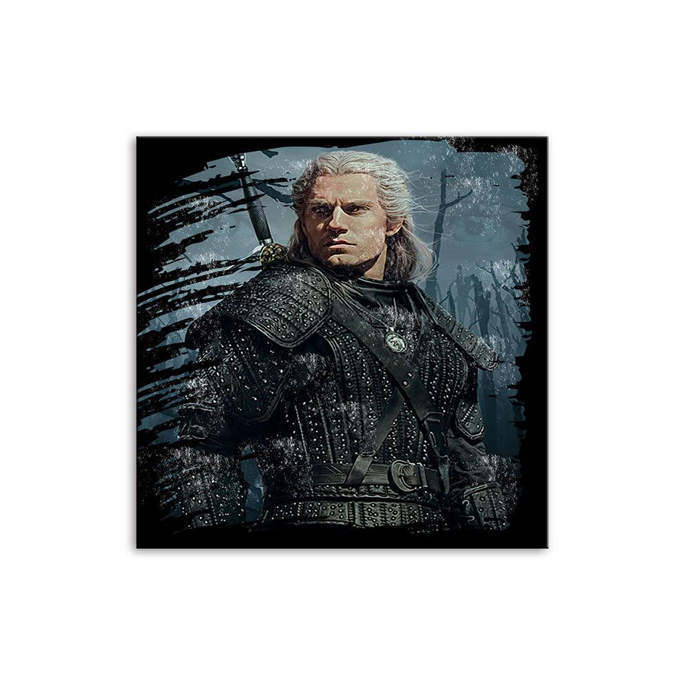 Snow Warrior 1 Piece HD Multi Panel Canvas Wall Art Frame - Original Frame