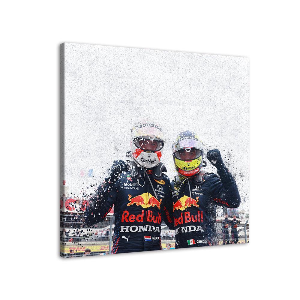 Formula One 1 Piece HD Multi Panel Canvas Wall Art Frame - Original Frame