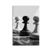 The Chess Match 1 Piece HD Multi Panel Canvas Wall Art Frame - Original Frame