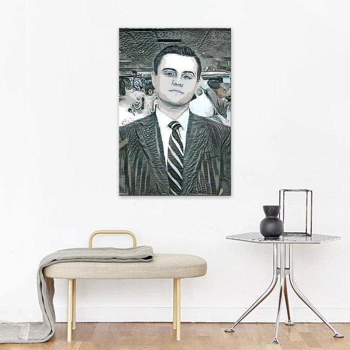 The Wolf Of Wall Street 1 Piece HD Multi Panel Canvas Wall Art Frame - Original Frame