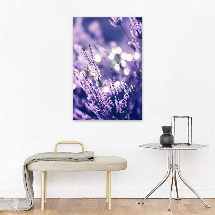 Lavender Portrait 1 Piece HD Multi Panel Canvas Wall Art Frame - Original Frame