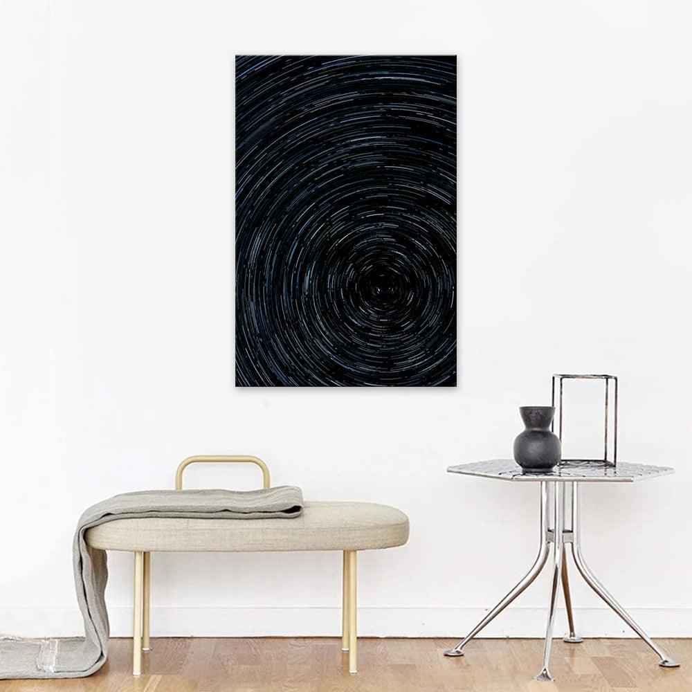 The Black Hole 1 Piece HD Multi Panel Canvas Wall Art Frame - Original Frame