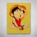 Luffy 1 Piece HD Multi Panel Canvas Wall Art Frame - Original Frame