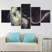 Astronaut in Space 5 Piece HD Multi Panel Canvas Wall Art Frame - Original Frame