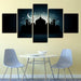 Mosque Ramadan 5 Piece HD Multi Panel Canvas Wall Art Frame - Original Frame