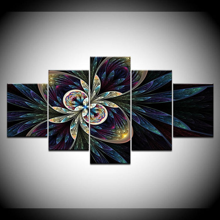 Still Life 5 Piece HD Multi Panel Canvas Wall Art Frame - Original Frame