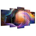 Knowledge 5 Piece HD Multi Panel Canvas Wall Art Frame - Original Frame