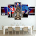 The Great London 5 Piece HD Multi Panel Canvas Wall Art Frame - Original Frame