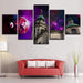 Church 5 Piece HD Multi Panel Canvas Wall Art Frame - Original Frame