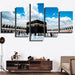 Ground And Sky 5 Piece HD Multi Panel Canvas Wall Art - Original Frame