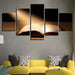 Bible Under The Sun 5 Piece HD Multi Panel Canvas Wall Art Frame - Original Frame