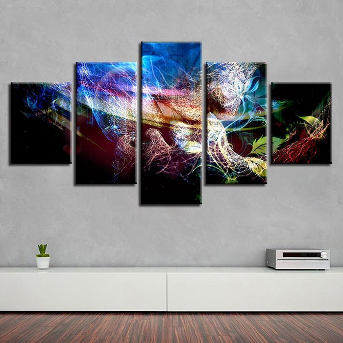 5 Piece HD Multi Panel Canvas Wall Art Frame Set - Original Frame