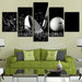 Golf 5 Piece HD Multi Panel Canvas Wall Art Frame - Original Frame