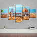 Florence Cathedral 5 Piece HD Multi Panel Canvas Wall Art Frame - Original Frame