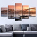 Porto Ponte Dom Luis 5 Piece HD Multi Panel Canvas Wall Art - Original Frame