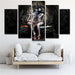 Abstract Art 5 Piece HD Multi Panel Canvas Wall Art Frame - Original Frame