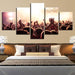 A Concert 5 Piece HD Multi Panel Canvas Wall Art Frame - Original Frame