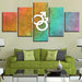 The Man Sign 5 Piece HD Multi Panel Canvas Wall Art Frame - Original Frame