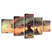 Surreal Fantasy 5 Piece HD Multi Panel Canvas Wall Art Frame - Original Frame