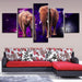 Elephant Canvas 5 Piece HD Multi Panel Canvas Wall Art Frame - Original Frame