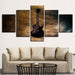 Guitar 5 Piece HD Multi Panel Canvas Wall Art - Original Frame