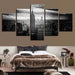 New York City 5 Piece HD Multi Panel Canvas Wall Art Frame - Original Frame