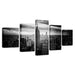 New York City 5 Piece HD Multi Panel Canvas Wall Art Frame - Original Frame