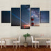 Beautiful Star Sky 5 Piece HD Multi Panel Canvas Wall Art Frame - Original Frame