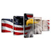 American Flag Eagle 5 Piece HD Multi Panel Canvas Wall Art Frame - Original Frame